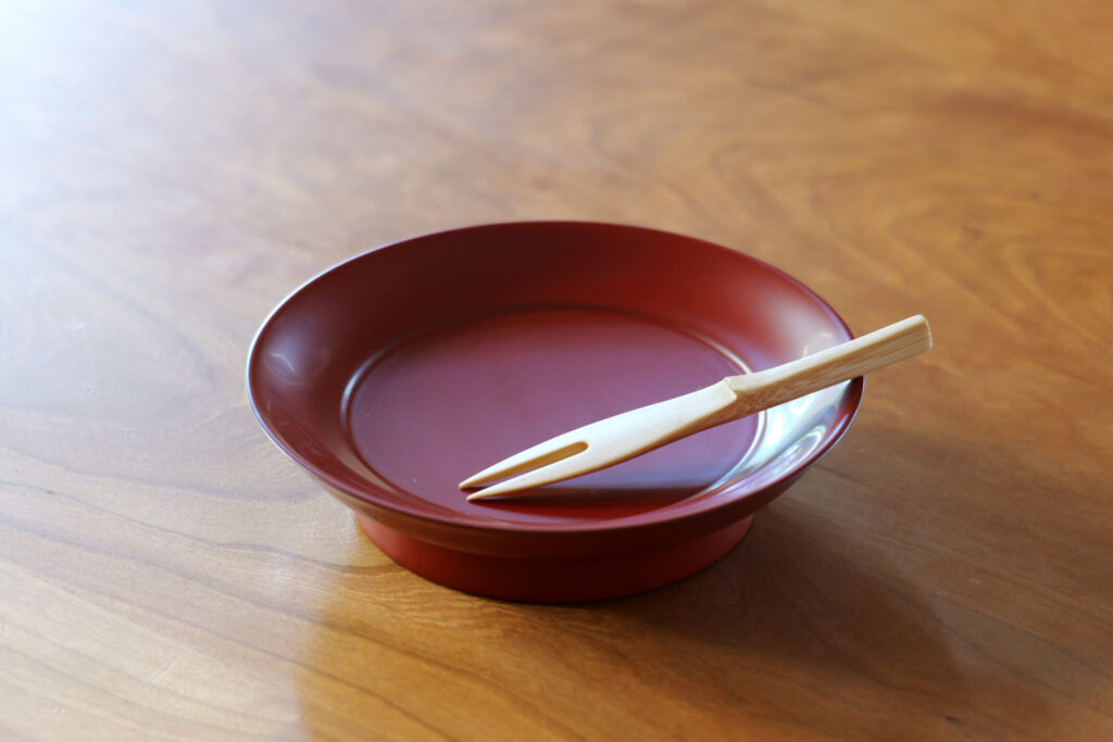 浄法寺漆器・椿皿